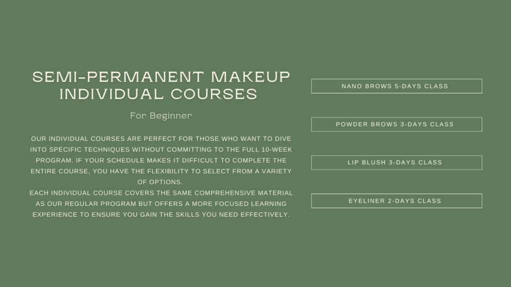 Semi-Permanent Makeup Class Los Angeles