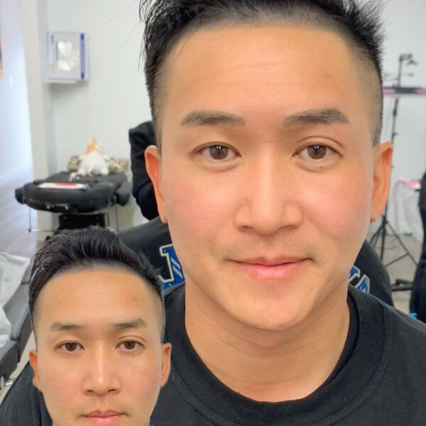 Men's eyebrows - microblading, nano brow in Los Angeles
