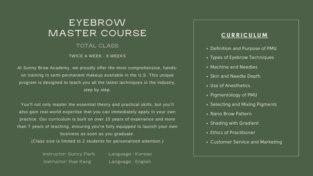 Semi-Permanent Makeup Class Los Angeles