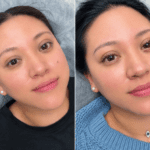 Lash lift before and after Los Angeles Sunnybrow LA