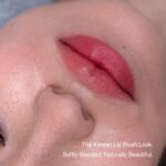 Finished Korean lip blush result at Sunnybrow LA — softly blended, naturally toned lips in Los Angeles