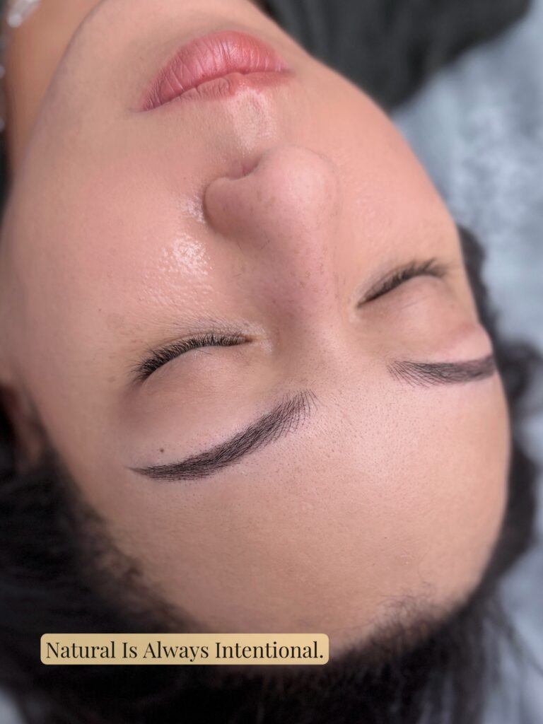 Nano combo brows after photo at Sunny Brow Los Angeles