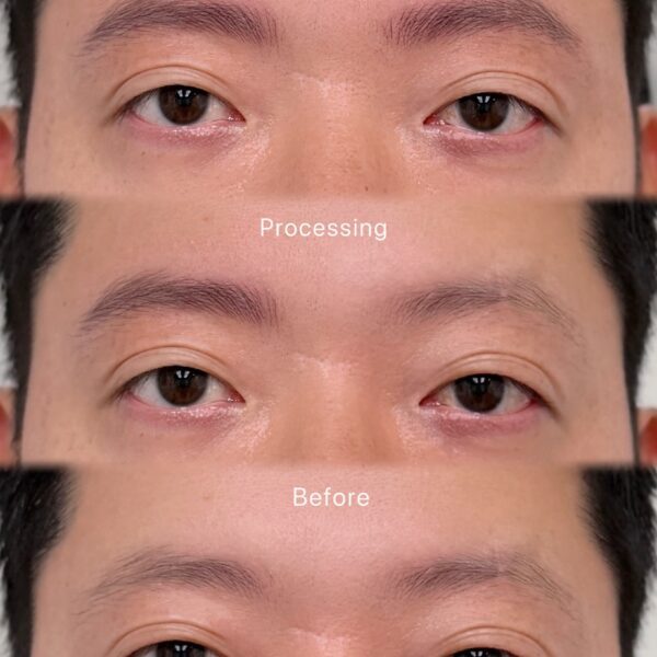 Men’s nano brows for natural eyebrow enhancement at Sunny Brow Los Angeles